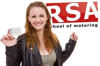 Learner driver in Lucan, Co. Dublin